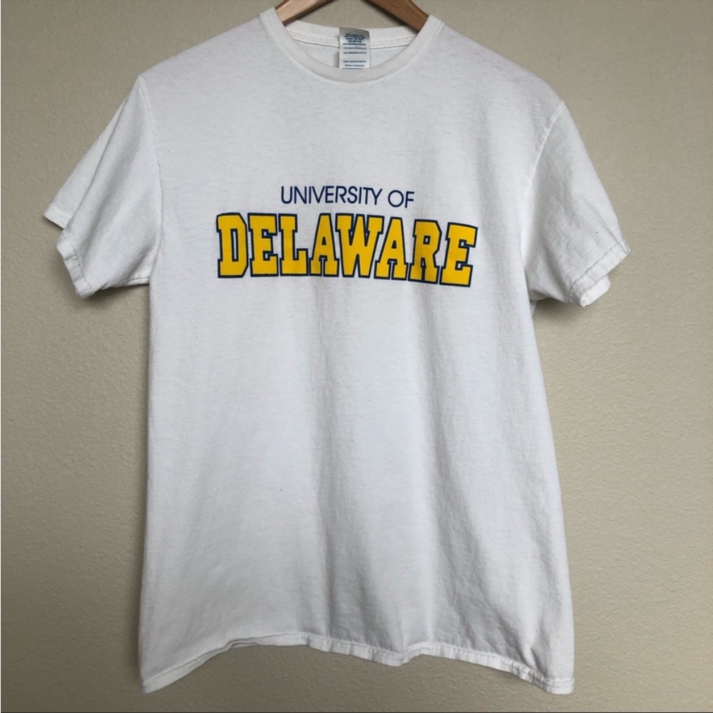 Like-New University of Delaware Unisex Tee Shirt, Size XL
